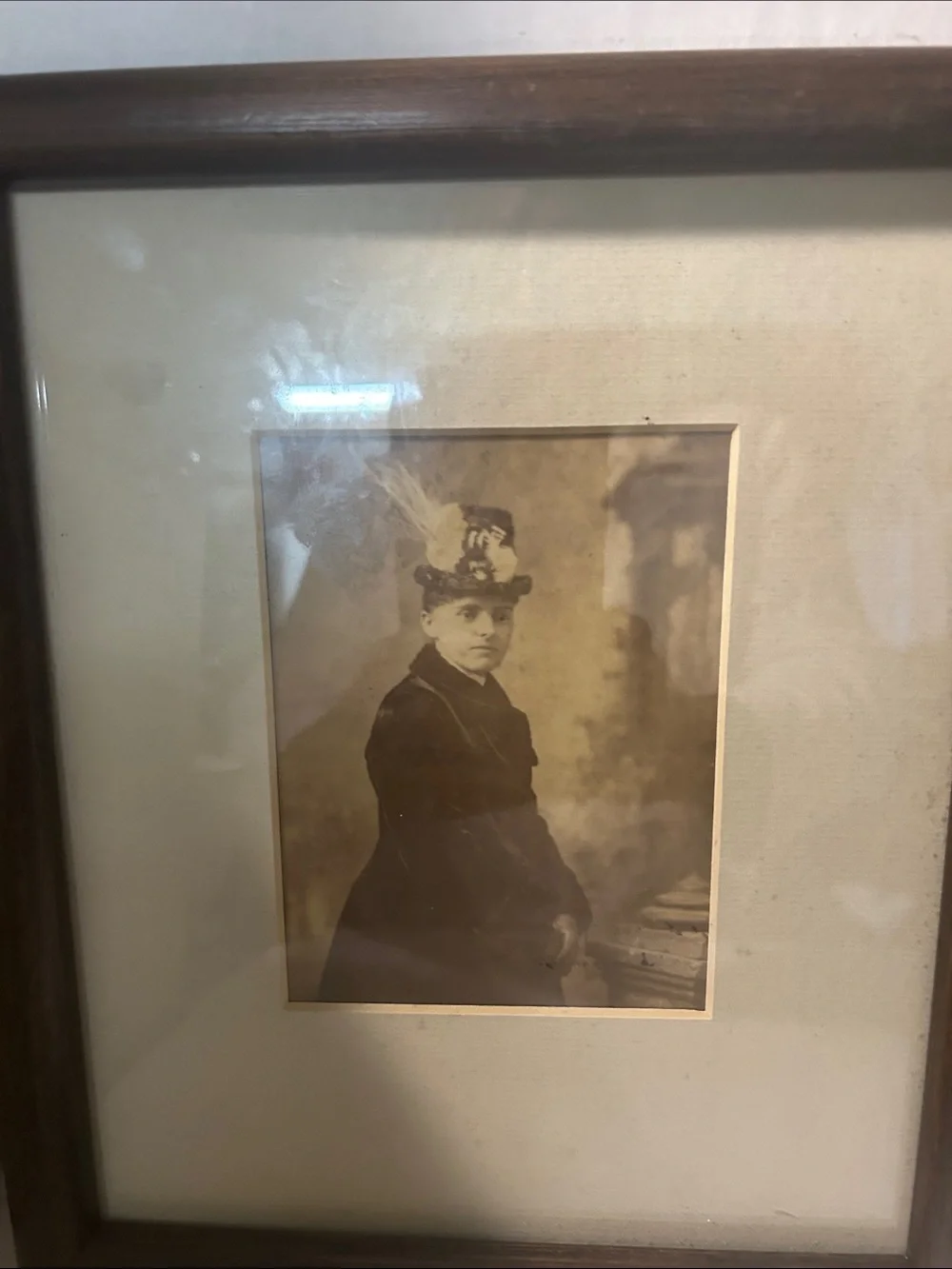 Vintage Framed Photos set of 2